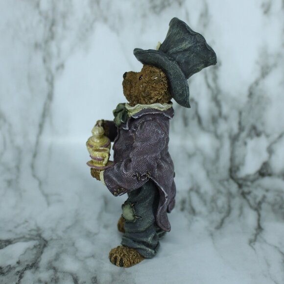 Boyds Bears Mad‎ Hatter Figurine “One Lump or Two?” Limited Edition Collectible - Picture 2 of 9